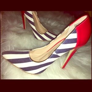 Red, White and Blue Stilettos